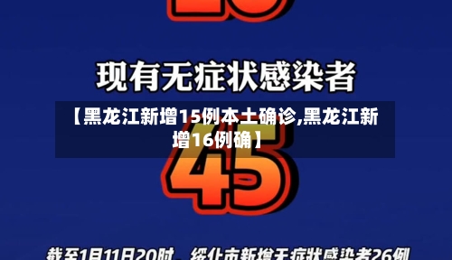 【黑龙江新增15例本土确诊,黑龙江新增16例确】-第2张图片