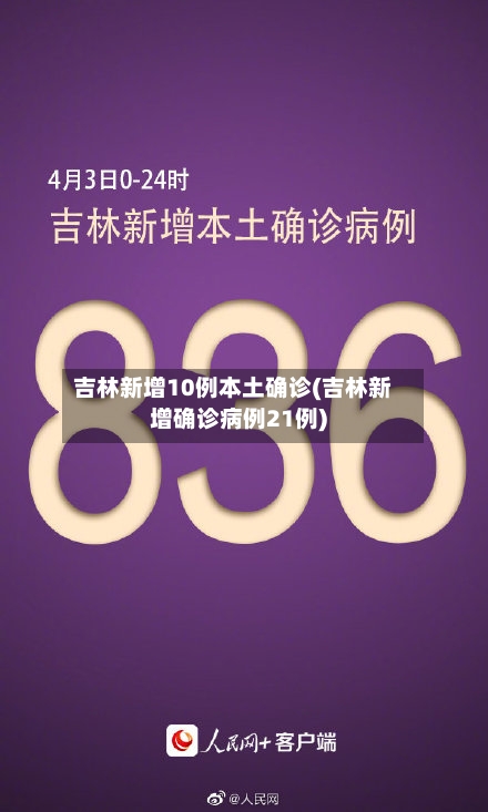 吉林新增10例本土确诊(吉林新增确诊病例21例)-第3张图片