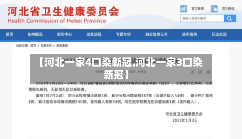 【河北一家4口染新冠,河北一家3口染新冠】-第2张图片
