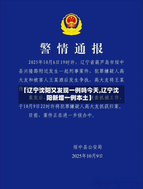 【辽宁沈阳又发现一例吗今天,辽宁沈阳新增一例本土】