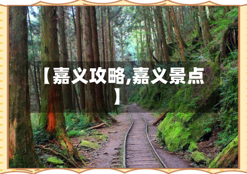 【嘉义攻略,嘉义景点】-第3张图片