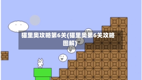 猫里奥攻略第6关(猫里奥第6关攻略图解)