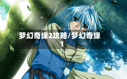 梦幻奇缘2攻略/梦幻奇缘1