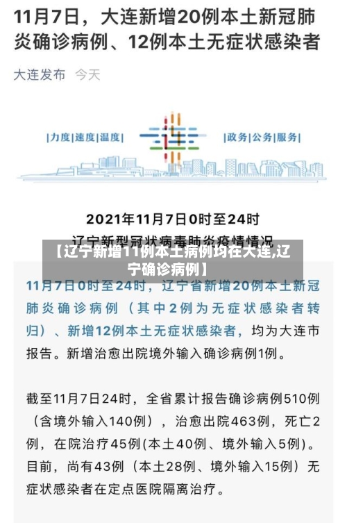 【辽宁新增11例本土病例均在大连,辽宁确诊病例】-第3张图片
