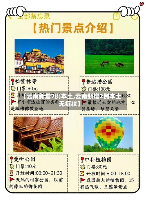 【云南新增7例本土,云南新增2例本土无症状】