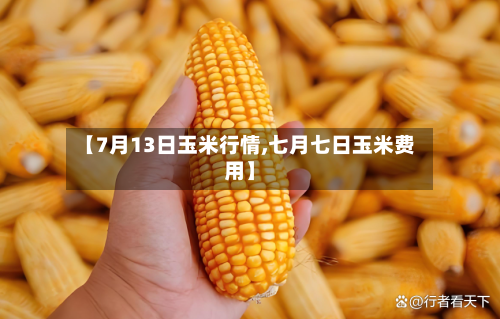 【7月13日玉米行情,七月七日玉米费用】