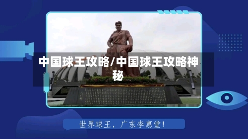 中国球王攻略/中国球王攻略神秘