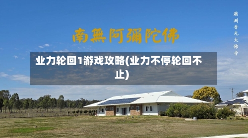 业力轮回1游戏攻略(业力不停轮回不止)