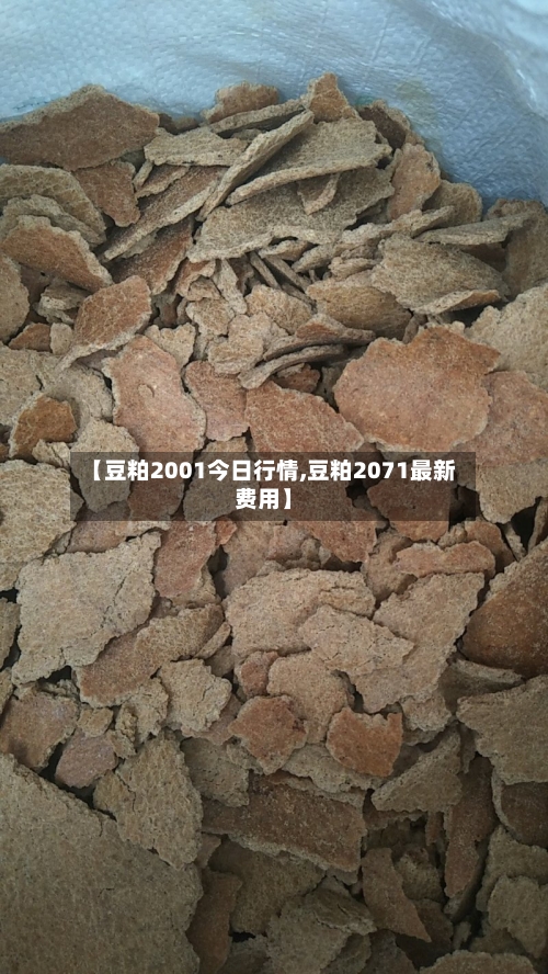 【豆粕2001今日行情,豆粕2071最新费用】