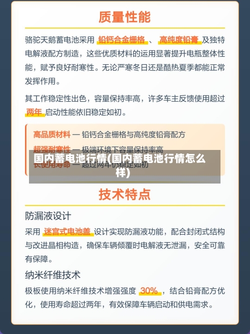 国内蓄电池行情(国内蓄电池行情怎么样)