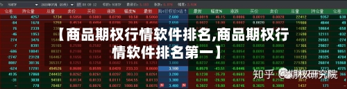 【商品期权行情软件排名,商品期权行情软件排名第一】