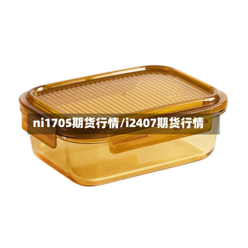 ni1705期货行情/i2407期货行情-第2张图片