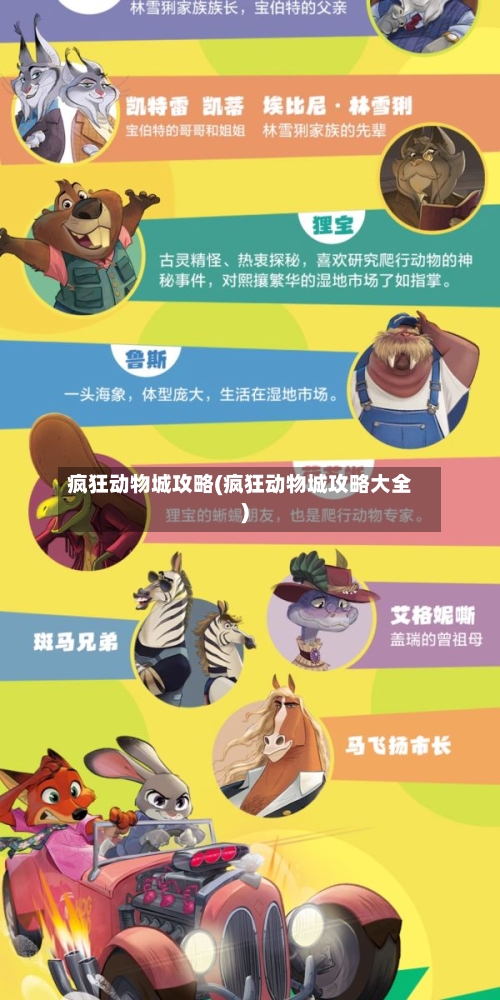 疯狂动物城攻略(疯狂动物城攻略大全)-第3张图片