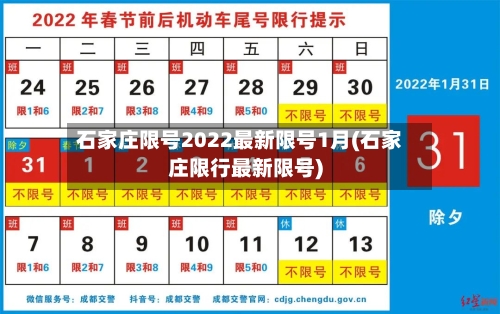 石家庄限号2022最新限号1月(石家庄限行最新限号)