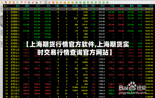 【上海期货行情官方软件,上海期货实时交易行情查询官方网站】-第3张图片