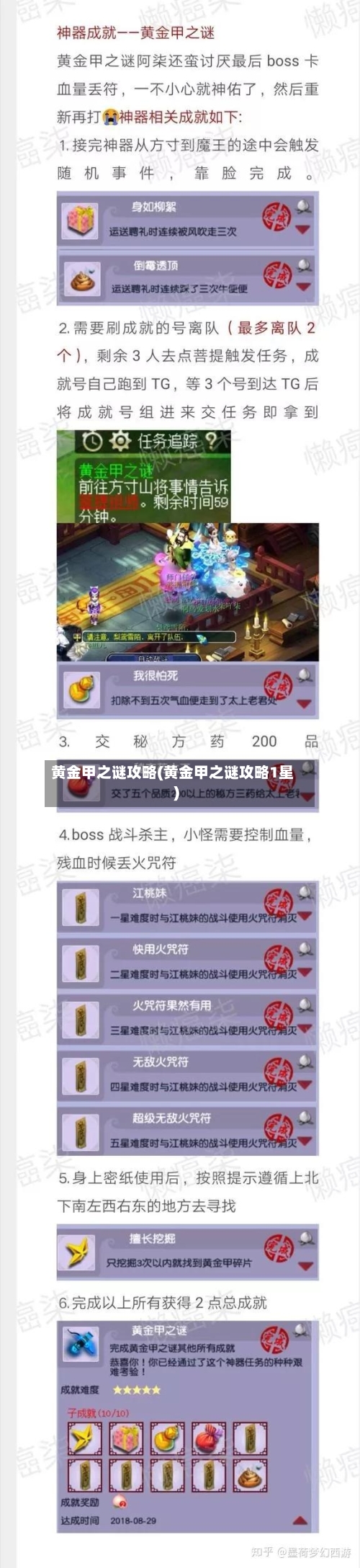 黄金甲之谜攻略(黄金甲之谜攻略1星)
