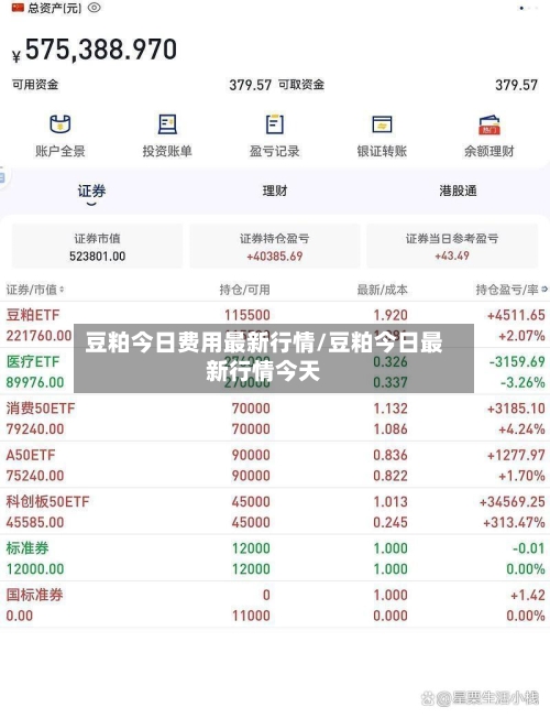 豆粕今日费用最新行情/豆粕今日最新行情今天-第2张图片
