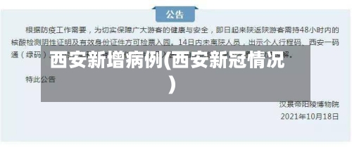 西安新增病例(西安新冠情况)-第3张图片