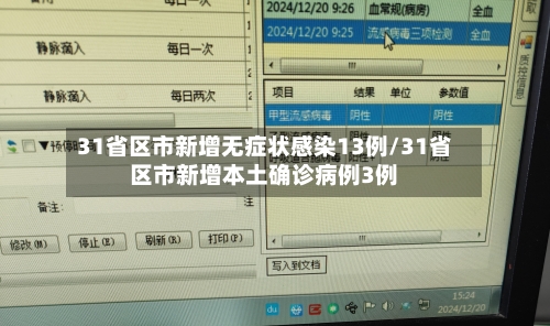31省区市新增无症状感染13例/31省区市新增本土确诊病例3例-第2张图片