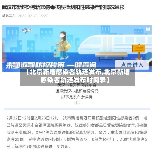 【北京新增感染者轨迹发布,北京新增感染者轨迹发布时间表】-第2张图片
