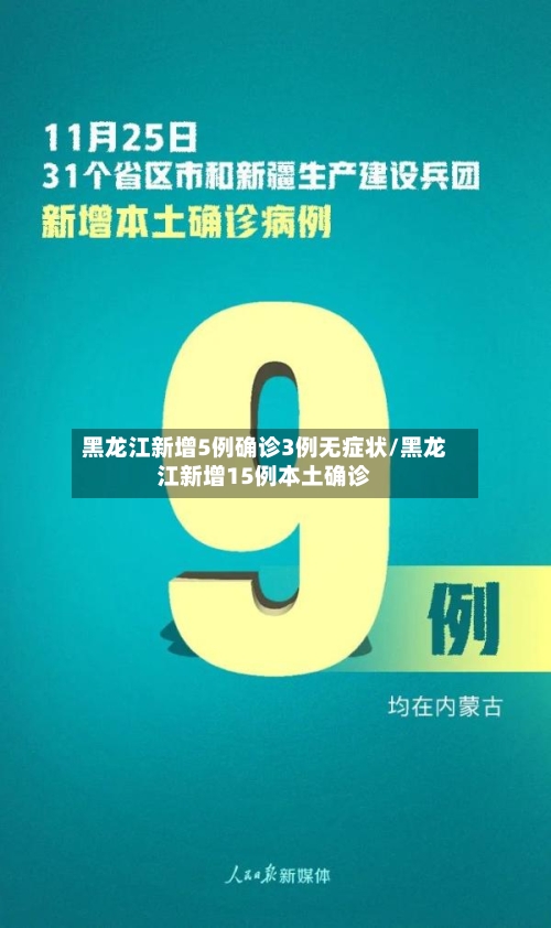 黑龙江新增5例确诊3例无症状/黑龙江新增15例本土确诊-第3张图片