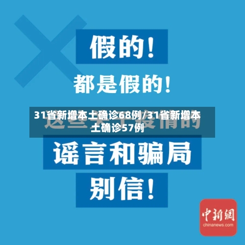 31省新增本土确诊68例/31省新增本土确诊57例