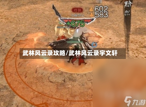 武林风云录攻略/武林风云录宇文轩