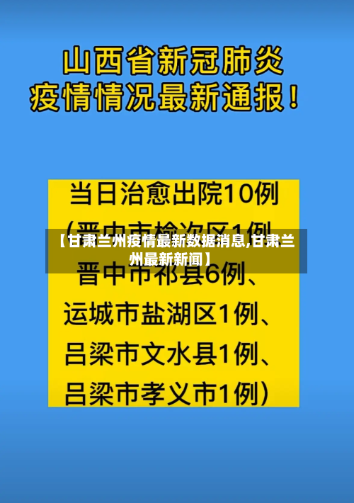 【甘肃兰州疫情最新数据消息,甘肃兰州最新新闻】-第2张图片