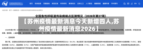 【苏州疫情最新消息今天新增四人,苏州疫情最新消息2026】-第2张图片