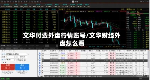 文华付费外盘行情账号/文华财经外盘怎么看