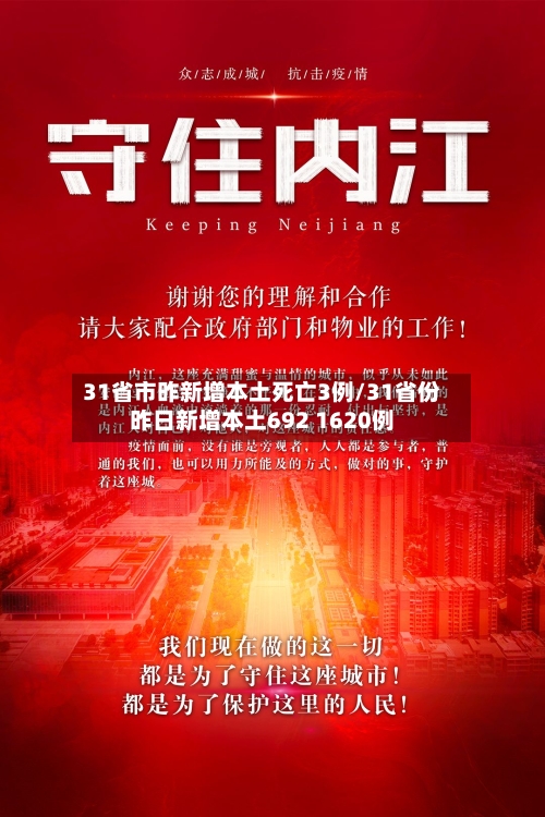 31省市昨新增本土死亡3例/31省份昨日新增本土692 1620例-第2张图片