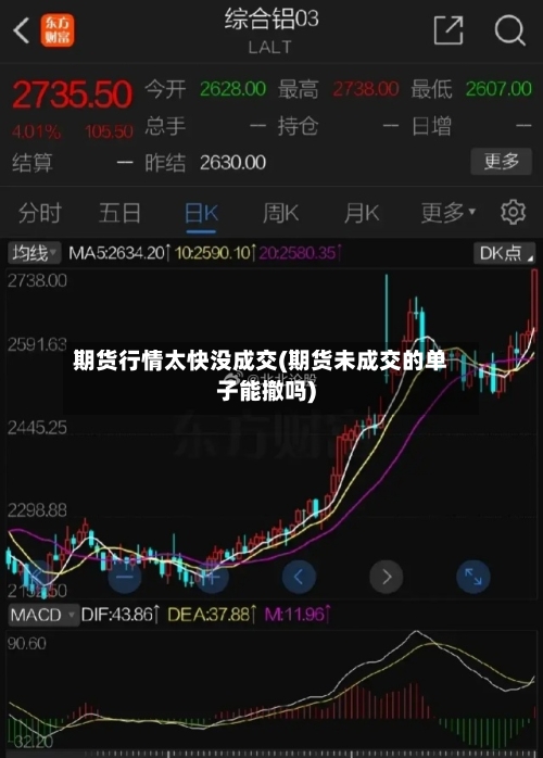 期货行情太快没成交(期货未成交的单子能撤吗)