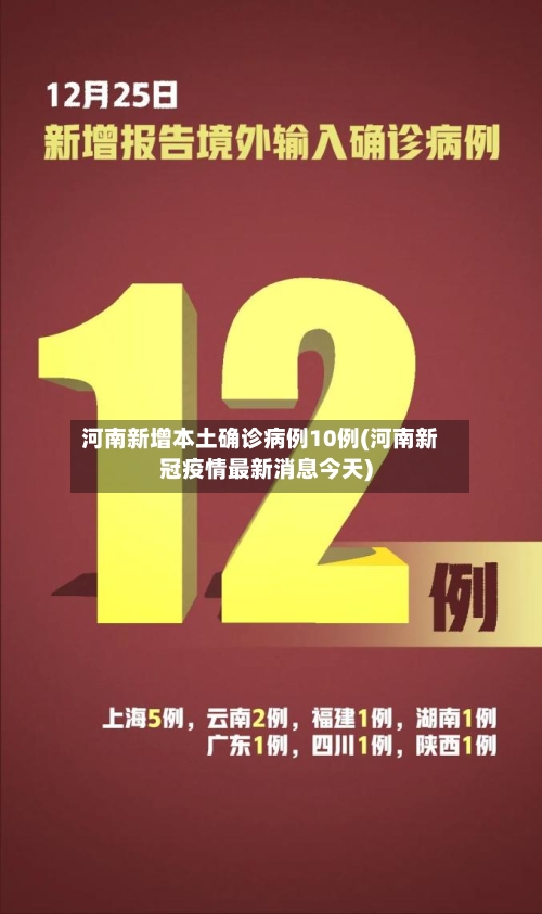河南新增本土确诊病例10例(河南新冠疫情最新消息今天)-第2张图片