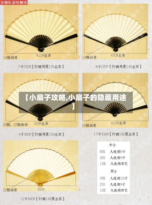 【小扇子攻略,小扇子的隐藏用途】