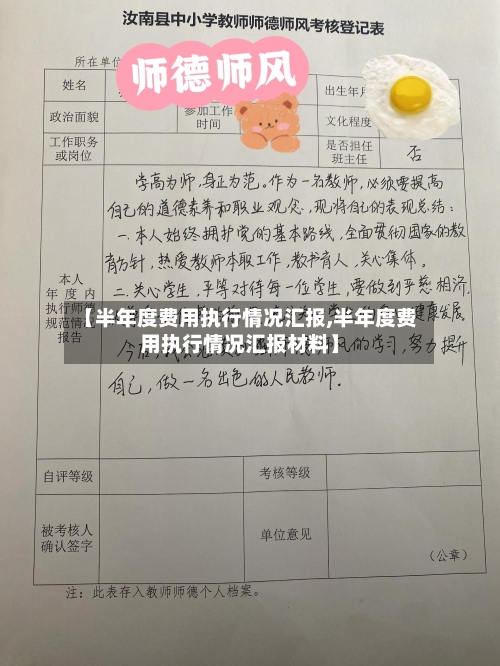 【半年度费用执行情况汇报,半年度费用执行情况汇报材料】