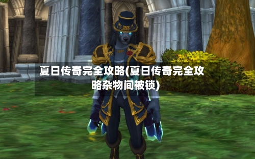 夏日传奇完全攻略(夏日传奇完全攻略杂物间被锁)-第2张图片