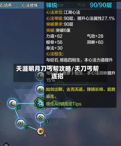 天涯明月刀丐帮攻略/天刀丐帮连招