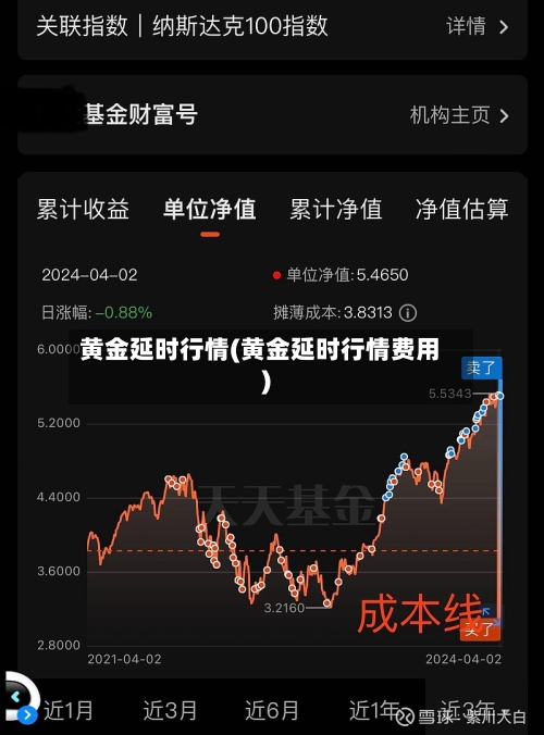 黄金延时行情(黄金延时行情费用)