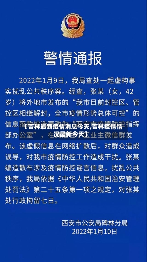 【吉林最新疫情消息今天,吉林疫情情况最新今天】-第3张图片