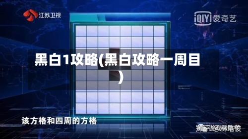 黑白1攻略(黑白攻略一周目)-第3张图片