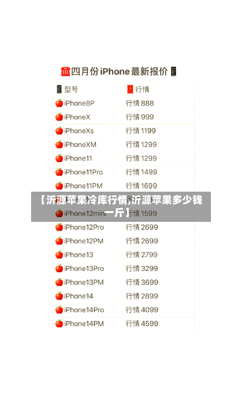 【沂源苹果冷库行情,沂源苹果多少钱一斤】-第3张图片