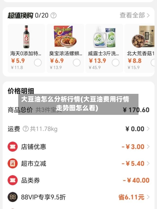 大豆油怎么分析行情(大豆油费用行情走势图怎么看)