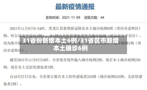 31省份新增本土6例/31省区市新增本土确诊6例-第3张图片