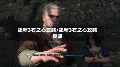 巫师3石之心攻略/巫师3石之心攻略夏妮-第3张图片