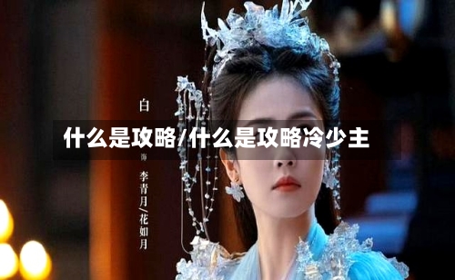 什么是攻略/什么是攻略冷少主-第2张图片