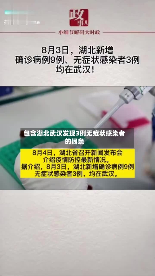 包含湖北武汉发现3例无症状感染者的词条