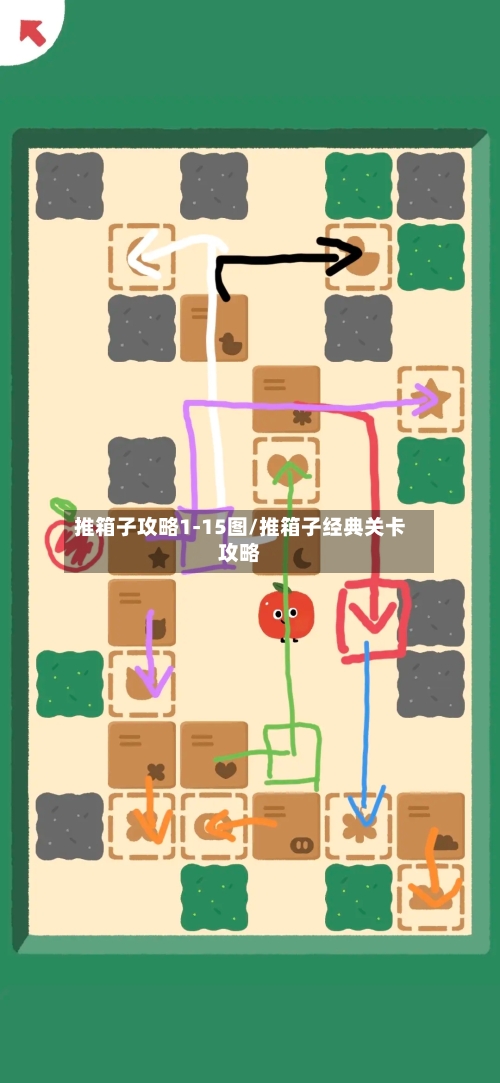 推箱子攻略1-15图/推箱子经典关卡攻略
