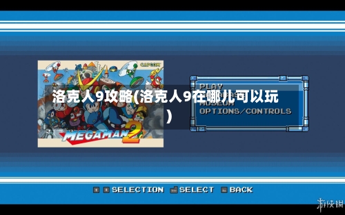 洛克人9攻略(洛克人9在哪儿可以玩)