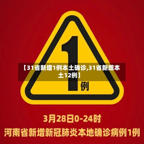 【31省新增1例本土确诊,31省新增本土12例】-第2张图片
