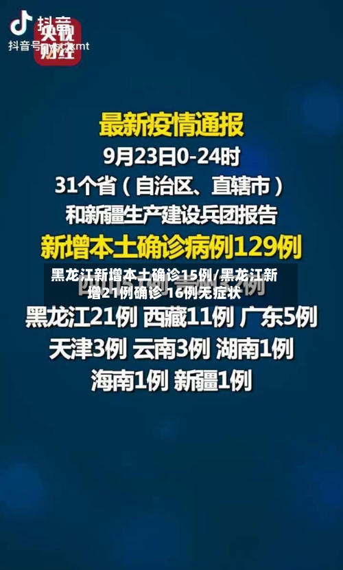 黑龙江新增本土确诊15例/黑龙江新增21例确诊 16例无症状-第2张图片